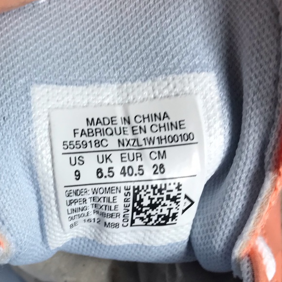 Converse 🔥SALE!🔥 Breakpoint OX Sunset Glow Synthetic Leather Women’s Sneakers - Picture 11 of 11